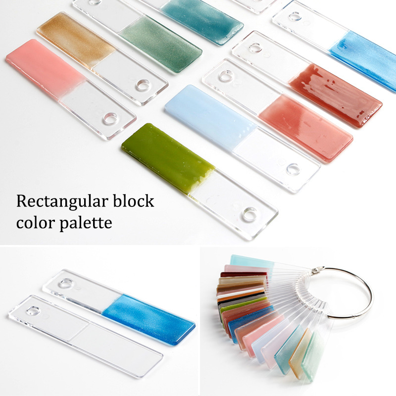 Nail Art Viral - Muestra rectangular para exhibición de uñas