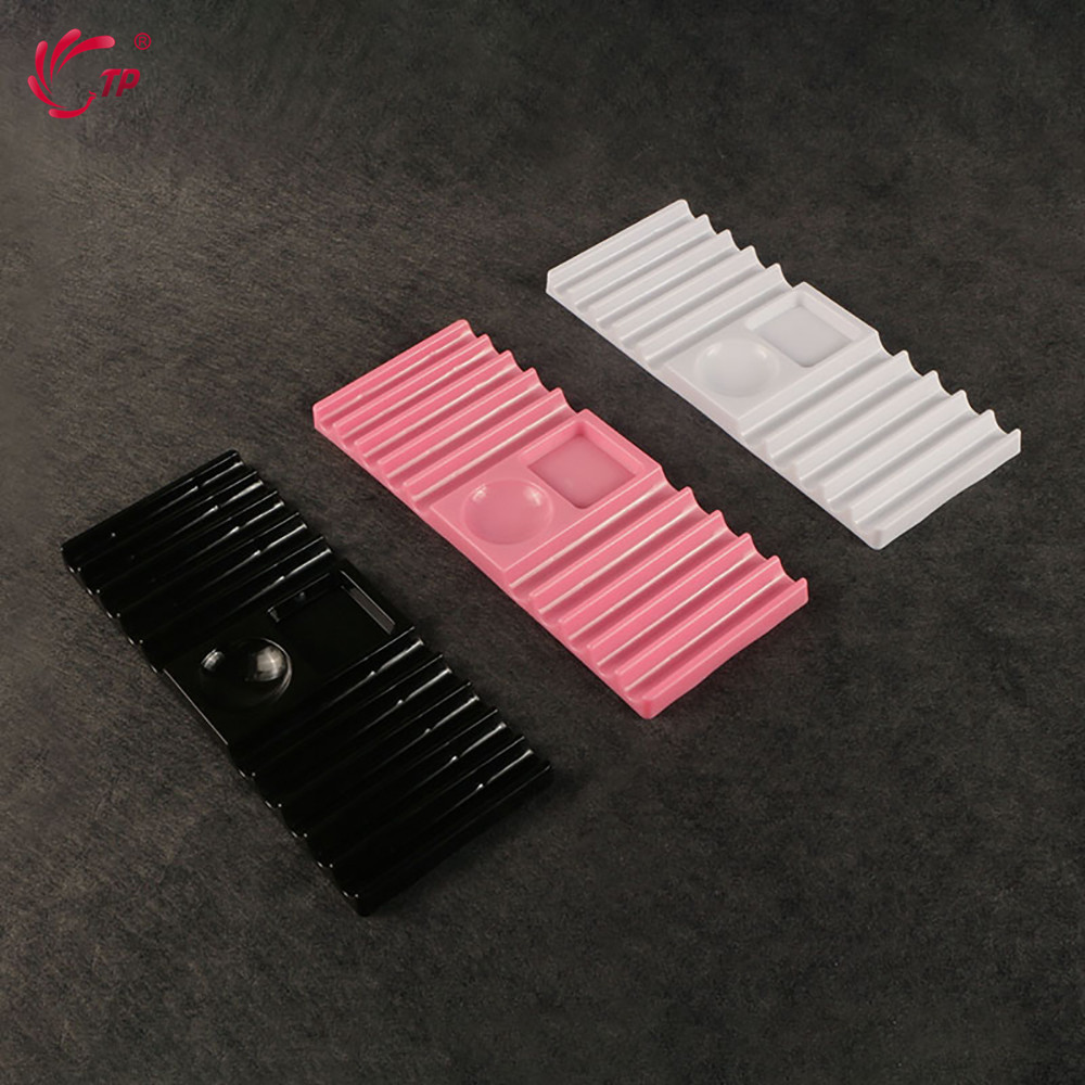 Nail Fan Brush - Soporte de plástico TP Dual Form