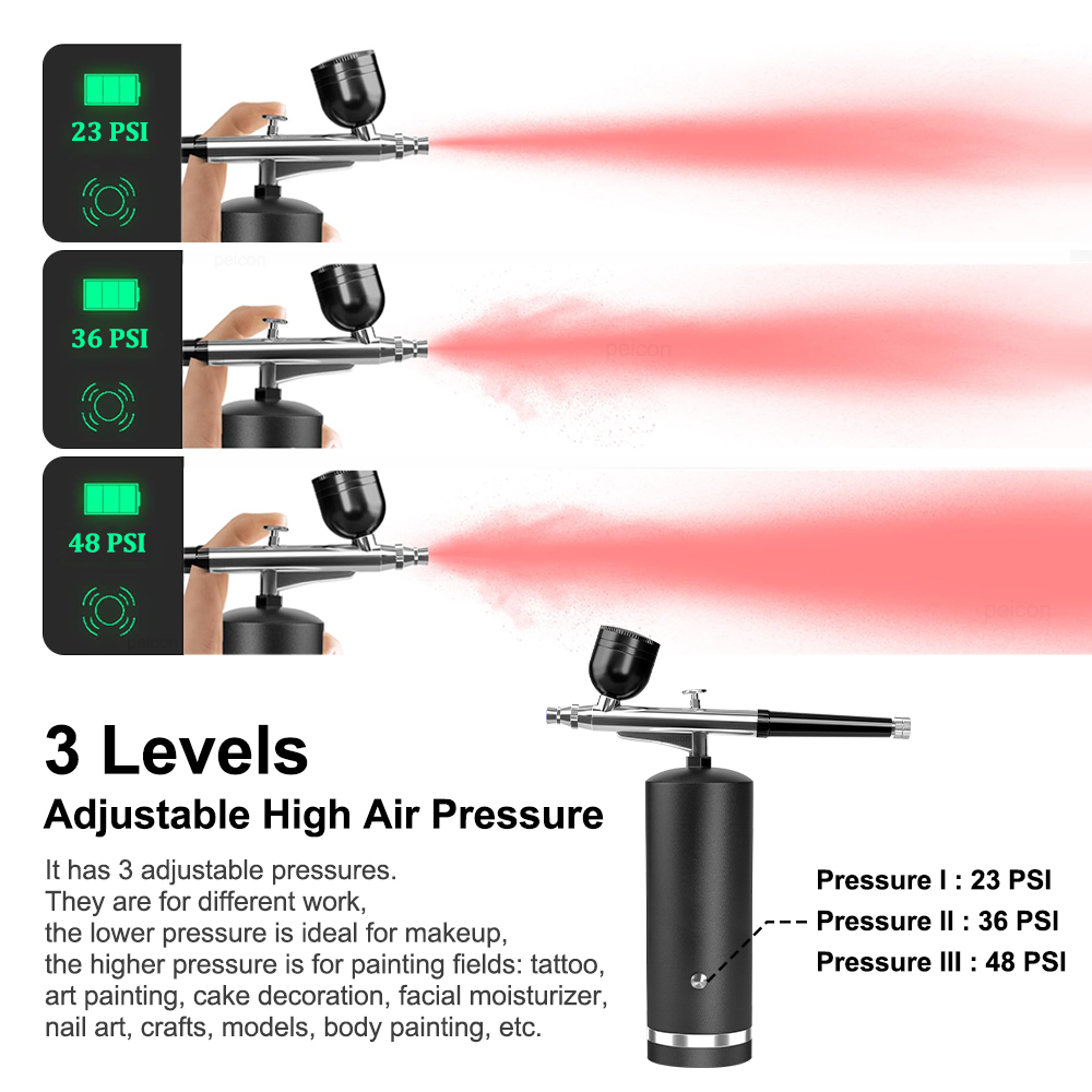 Aerógrafo con Compresor Recarg - Nail Fan Brush reseña y precio