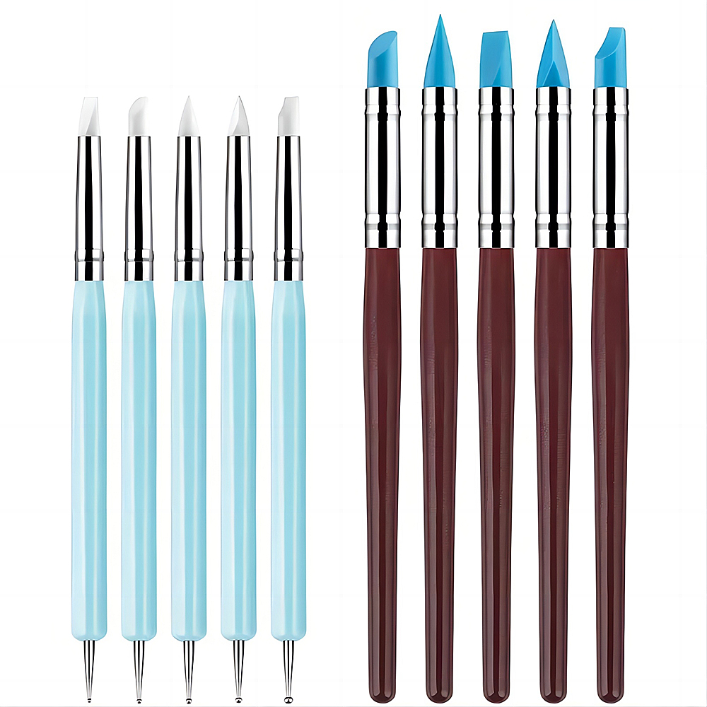 Herramientas de escultura de a - Nail Fan Brush reseña y precio