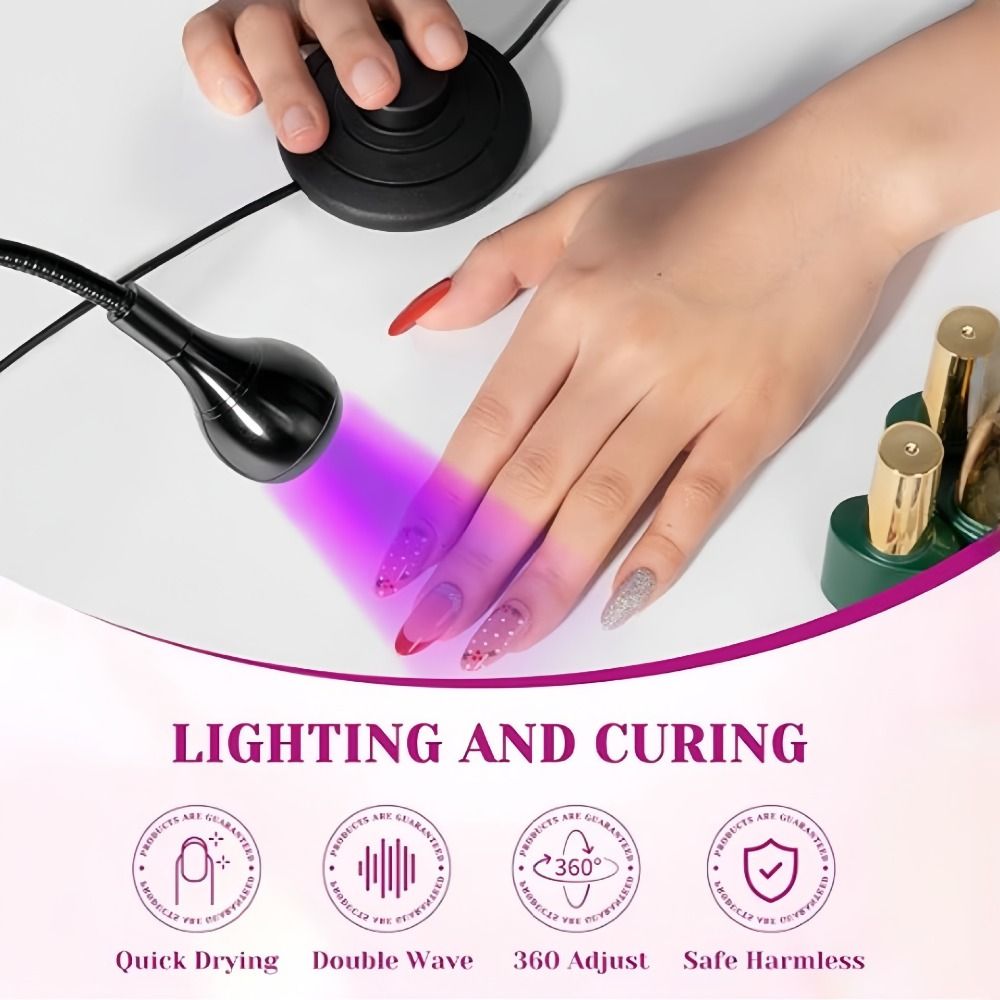 Lámpara UV LED Portátil de 5W/ - Uv Led Lamp Nail reseña y precio