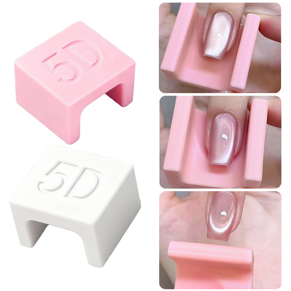 Imán para decoración de uñas d - Nail Art Pink Cat Eye reseña y precio