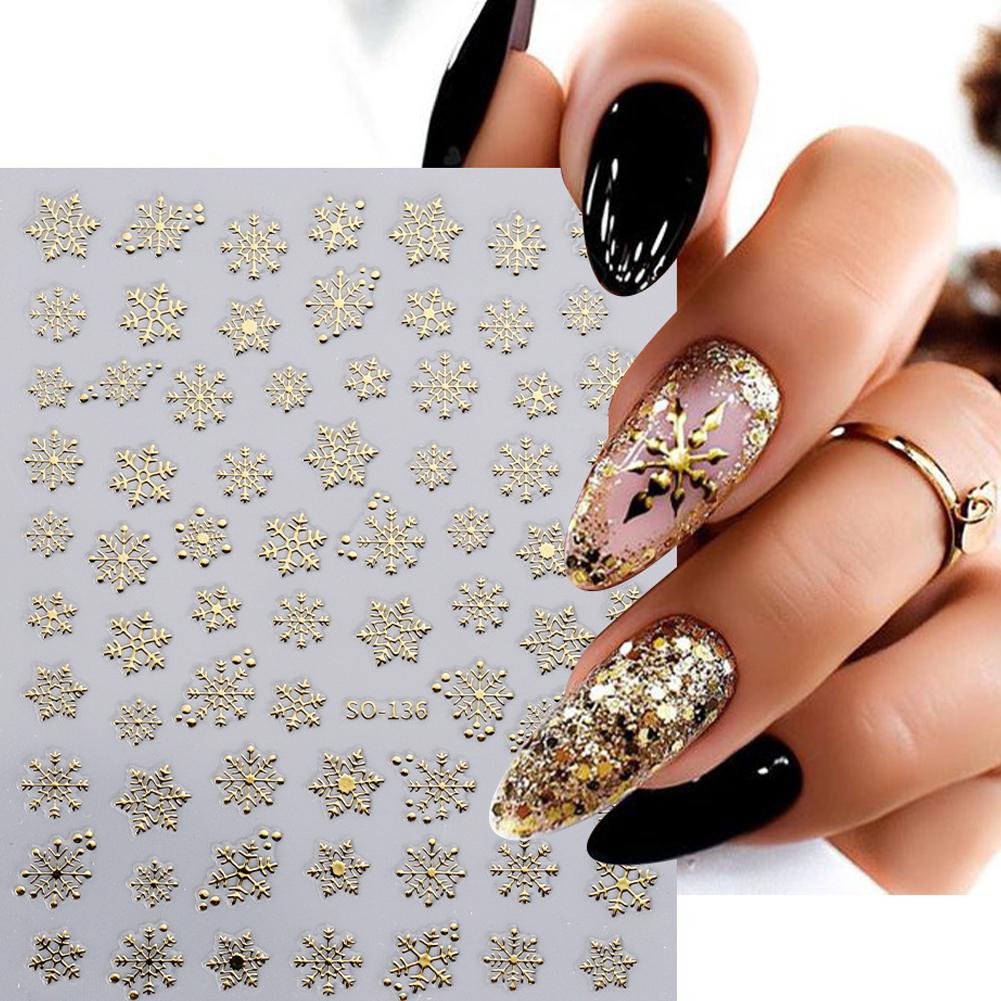 Pegatinas navideñas para decor - Nail Art Xmas Tree reseña y precio
