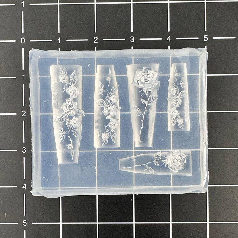 Z. Moldes de silicona flexible - Nail Art Zone reseña y precio