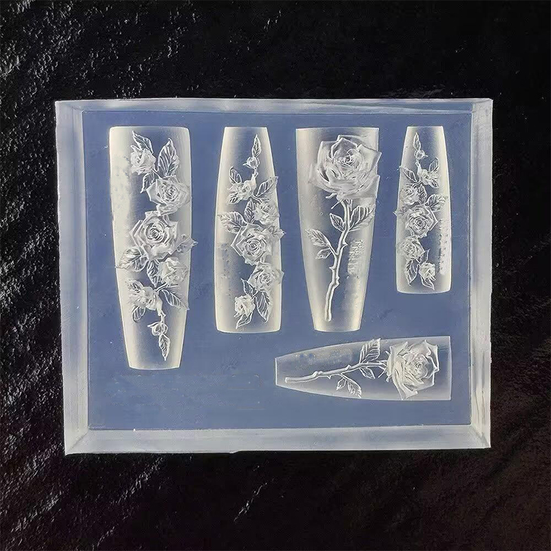 Z. Moldes de silicona flexible - Nail Art Zone reseña y precio