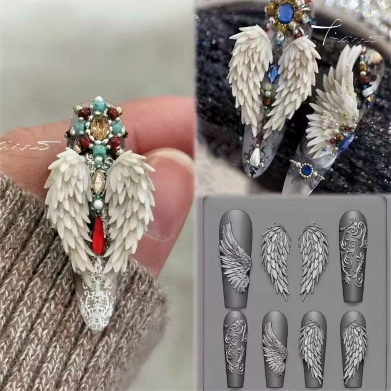 Z. Molde de Silicona para Uñas - Nail Art Zone reseña y precio