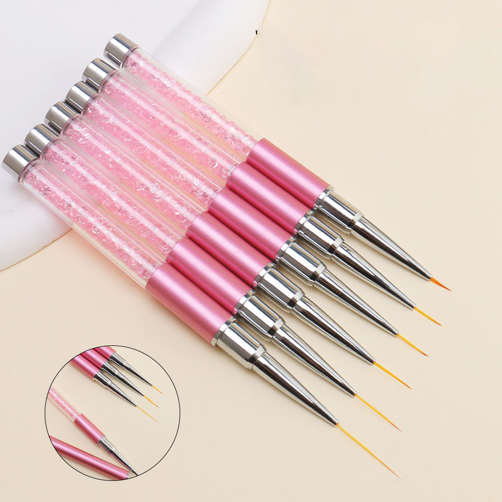 Juego de 6 Pinceles de Acrílic - Nail Fan Brush reseña y precio