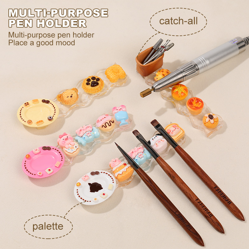 KANIU Soporte para Pinceles de - Nail Fan Brush reseña y precio