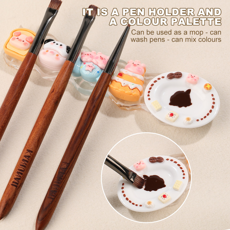 KANIU Soporte para Pinceles de - Nail Fan Brush reseña y precio