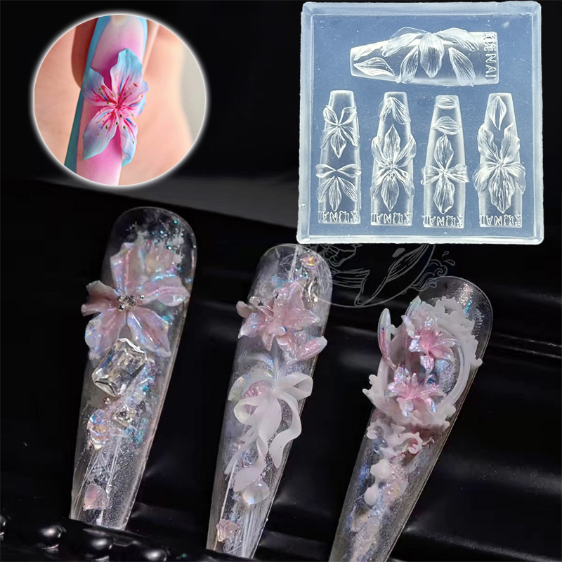 Z. Molde de silicona 3D para u - Nail Art Zone reseña y precio