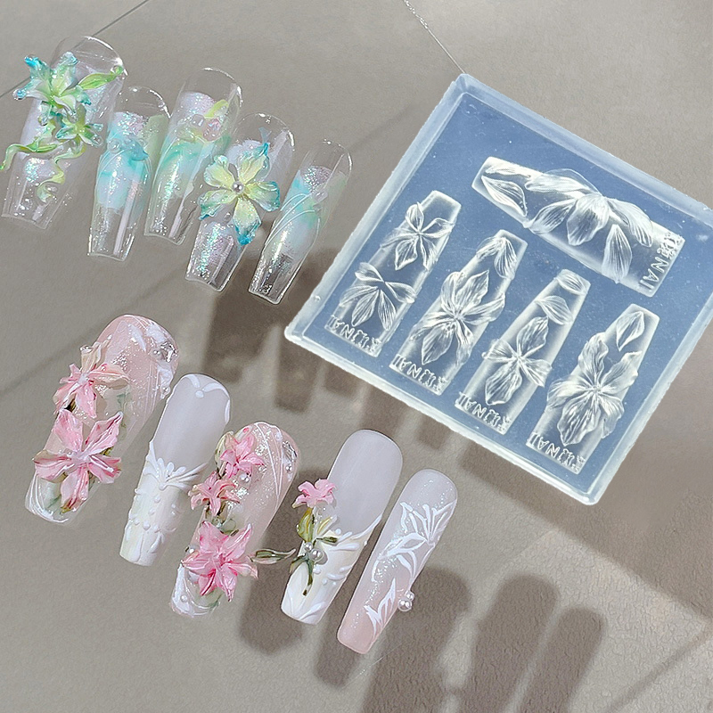 Z. Molde de silicona 3D para u - Nail Art Zone reseña y precio