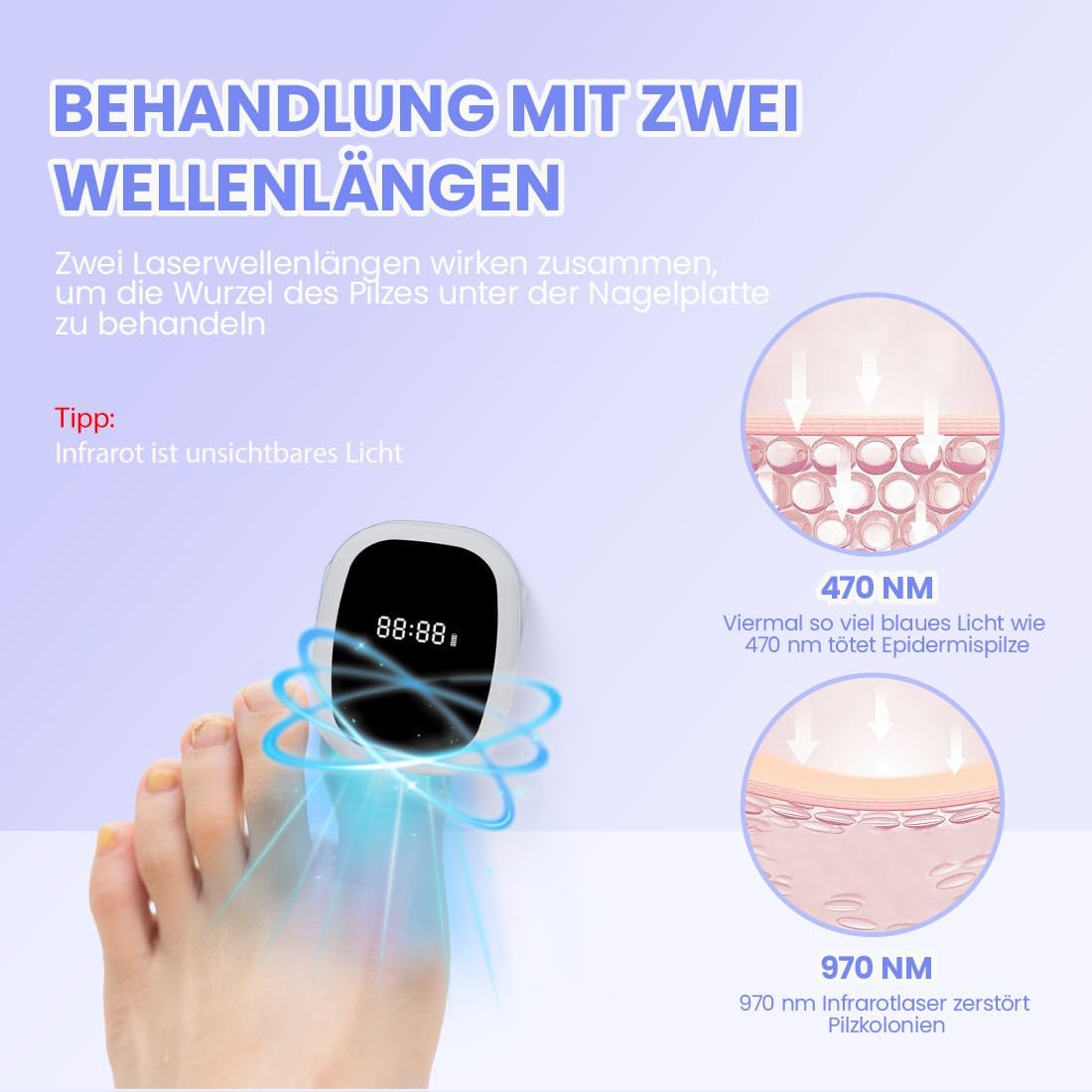 Lámpara Láser para el Tratamie - Uv Led Lamp Nail reseña y precio