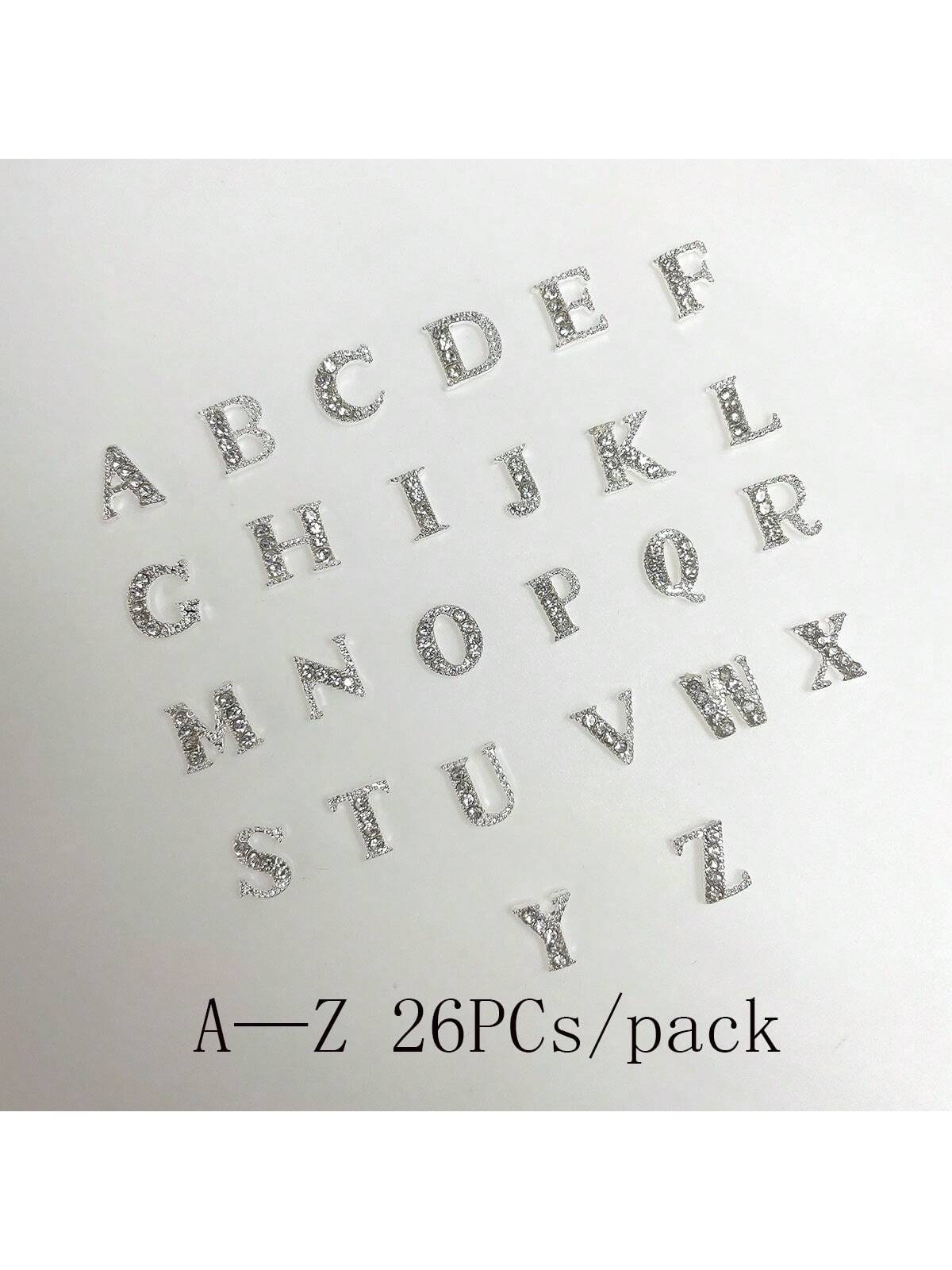 26 unids/pack A a Z alfabeto e - Nail Art Zone reseña y precio