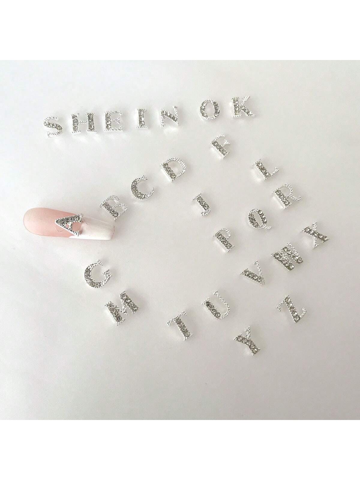 26 unids/pack A a Z alfabeto e - Nail Art Zone reseña y precio