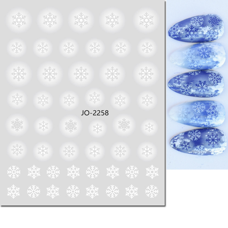 Calcomanías 3d para decoración - Nail Art Xmas Tree reseña y precio