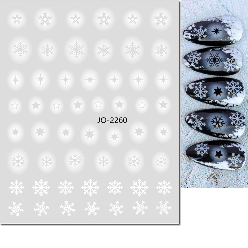 Calcomanías 3d para decoración - Nail Art Xmas Tree reseña y precio