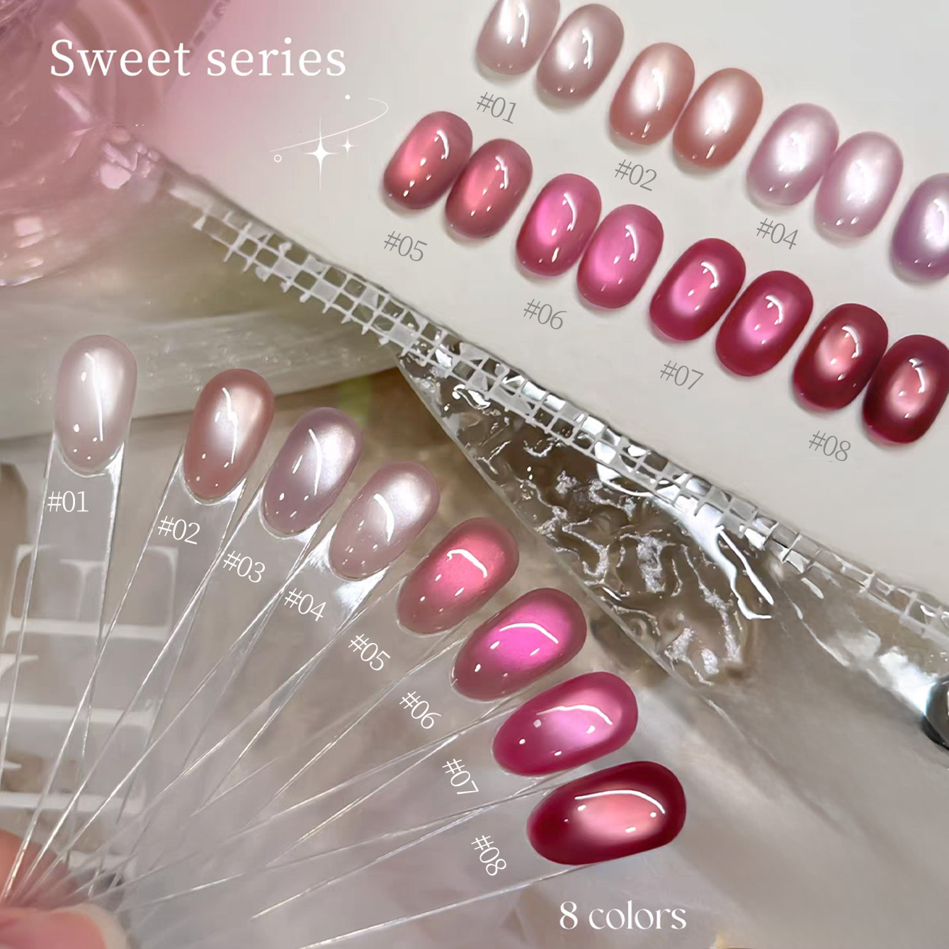 1 unidad TC 2026 Popular de Ve - Nail Art Pink Cat Eye reseña y precio