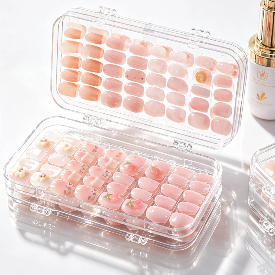 Caja de Almacenamiento Transpa - Nail Art Viral reseña y precio