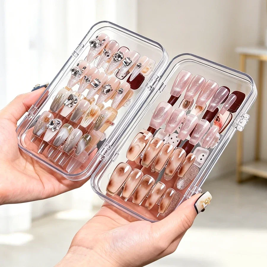 Caja de Almacenamiento Transpa - Nail Art Viral reseña y precio