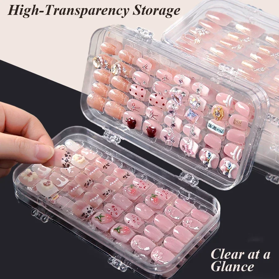 Caja de Almacenamiento Transpa - Nail Art Viral reseña y precio