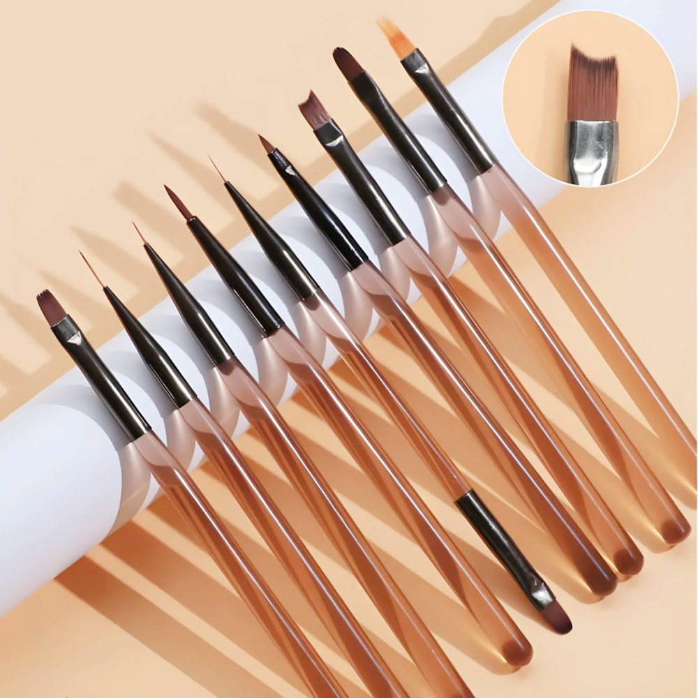 9 Uds. Pincel para uñas para d - Nail Art Viral reseña y precio