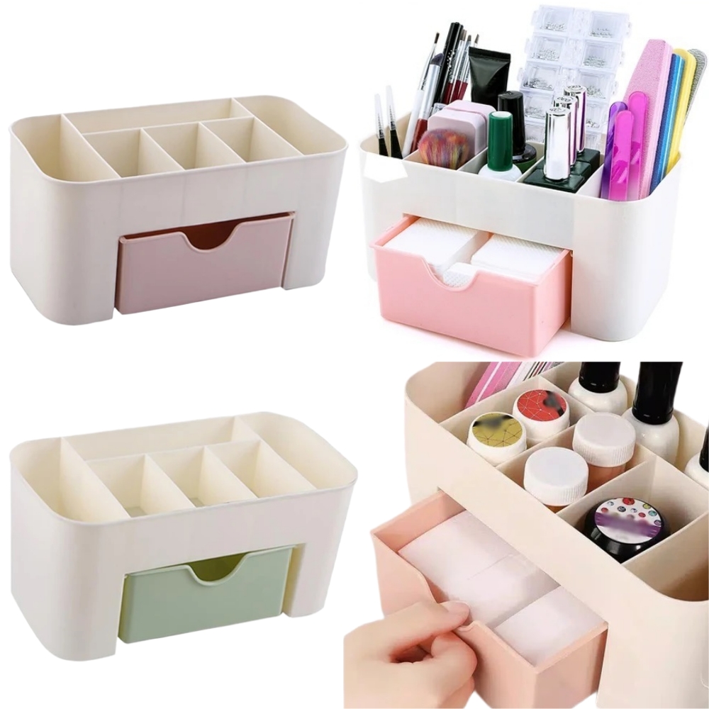 Organizador de uñas, cajón de  - Nail Fan Brush reseña y precio