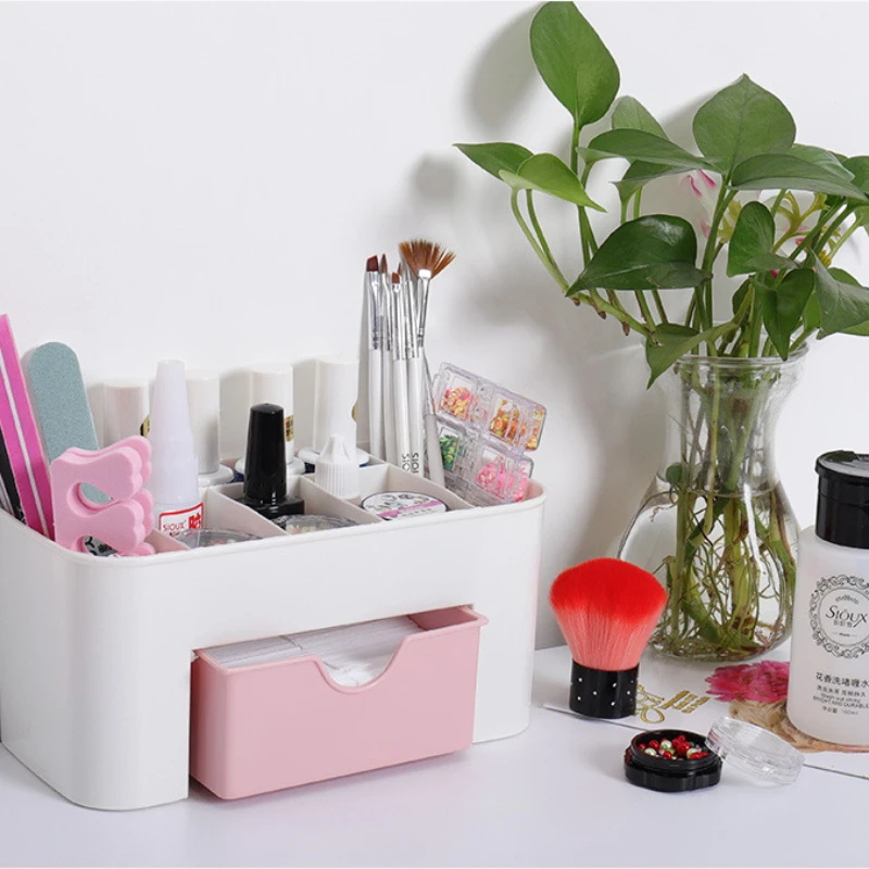 Organizador de uñas, cajón de  - Nail Fan Brush reseña y precio
